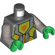 Lego tělo, tmavě modro šedá (6124883)